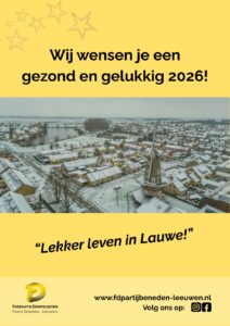 Wij wensen je een gezond en gelukkig 2026!